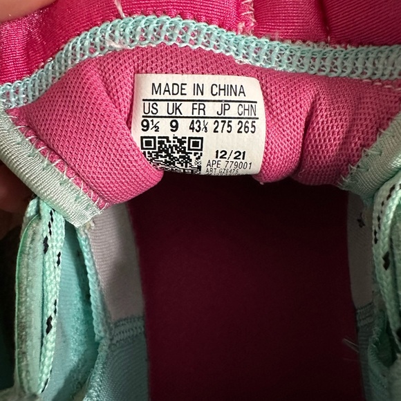NEW DROP‎ ADIDAS  DAME 8 GZ6475 Aqua Black Size 9.5  “Respect My Name” Aqua Blue main image 5